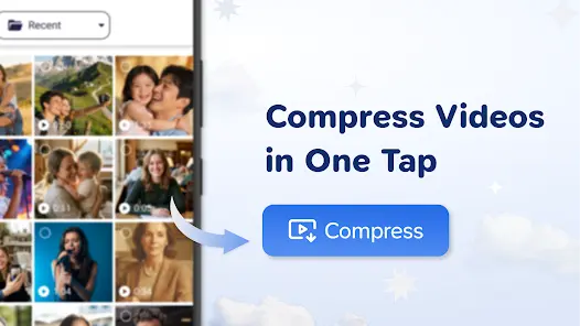 Compress, Reduce Video Size - скриншот 1