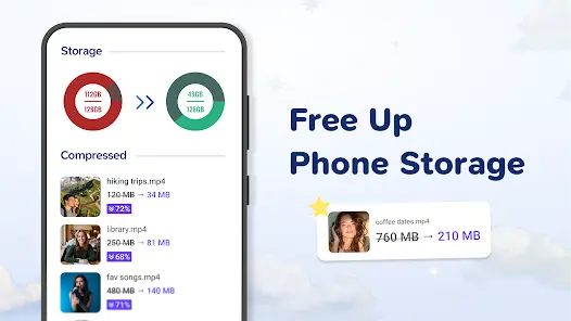 Compress, Reduce Video Size - скриншот 3