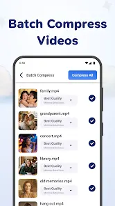 Compress, Reduce Video Size - скриншот 4