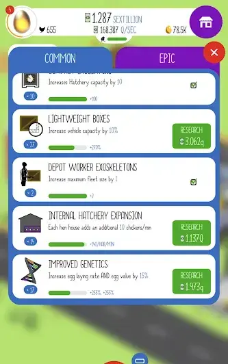 Egg, Inc. - скриншот 2