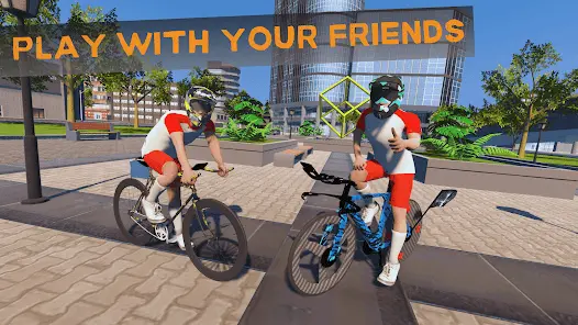 Bicycle Extreme Rider 3D - скриншот 3