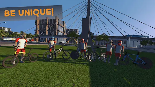 Bicycle Extreme Rider 3D - скриншот 5