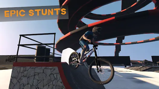 Bicycle Extreme Rider 3D - скриншот 7