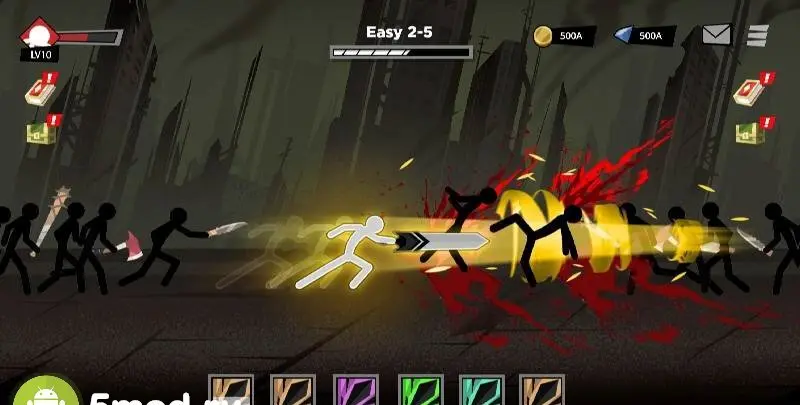 Epic Stickman: RPG Idle Game - скриншот 1