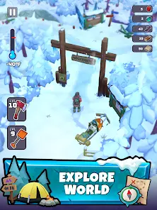 Frost World - Snow Survival - скриншот 1