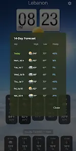 Sense Weather + Flip Clock - скриншот 6