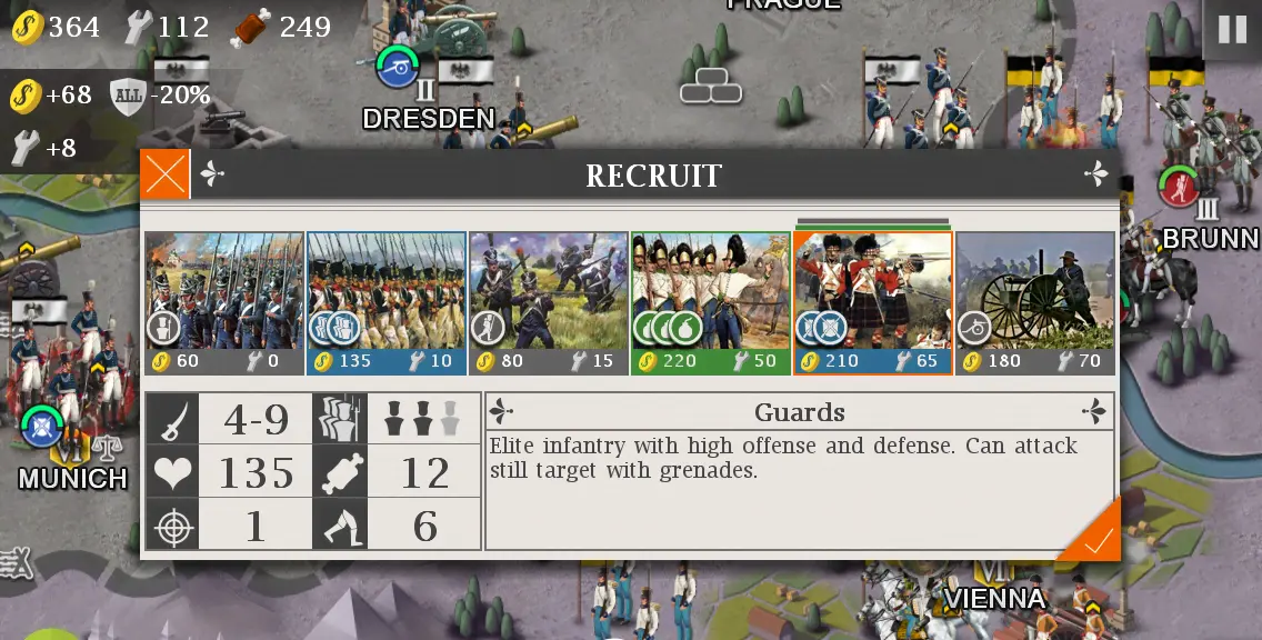 European War 4: Napoleon - скриншот 2