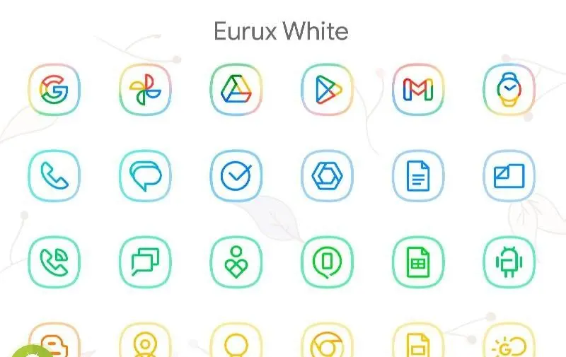 Eurux White - Icon Pack - скриншот 2