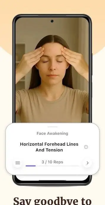 Facial Yoga Face Exercise App - скриншот 4