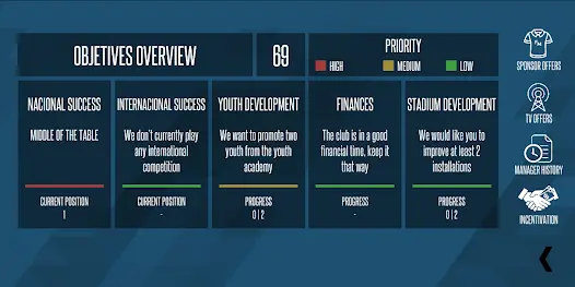 F11 Football Manager - скриншот 7