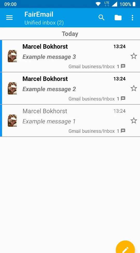 FairEmail - скриншот 3