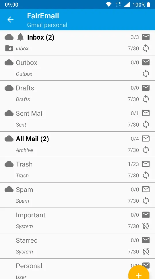 FairEmail - скриншот 4