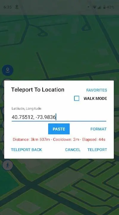 Fake GPS Location - GPS JoyStick - скриншот 2