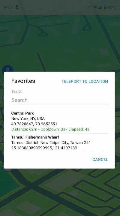 Fake GPS Location - GPS JoyStick - скриншот 3