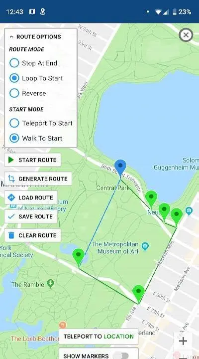 Fake GPS Location - GPS JoyStick - скриншот 4