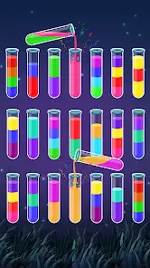 Color Water Sort Woody Puzzle - скриншот 7