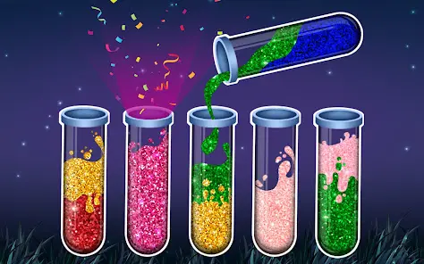 Color Water Sort Woody Puzzle - скриншот 8