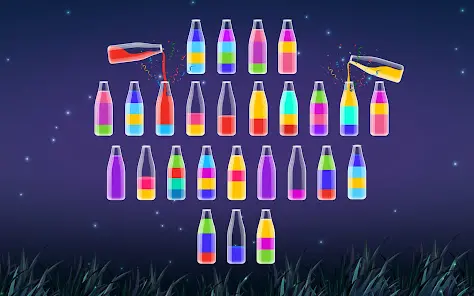 Color Water Sort Woody Puzzle - скриншот 9