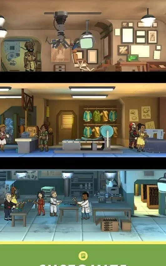 Fallout Shelter - скриншот 3