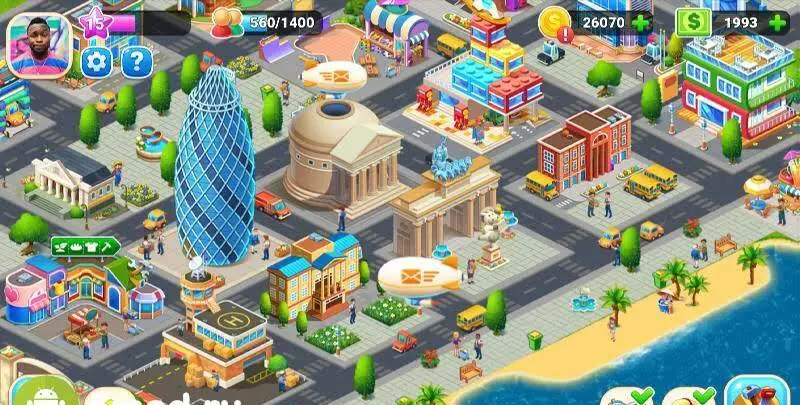 Farm City : Farming & City Island - скриншот 2