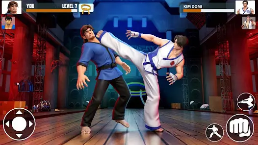 Karate Fighter: Fighting Games - скриншот 2