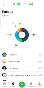 Money Lover - Расходы и бюджет - скриншот 2