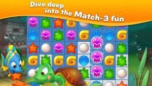 Fishdom: Deep Dive - скриншот 1