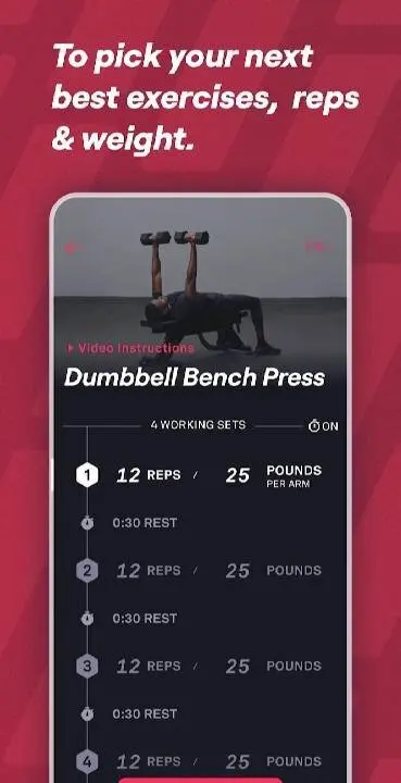 Fitbod Workout & Fitness Plans - скриншот 2
