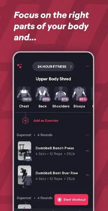 Fitbod Workout & Fitness Plans - скриншот 3