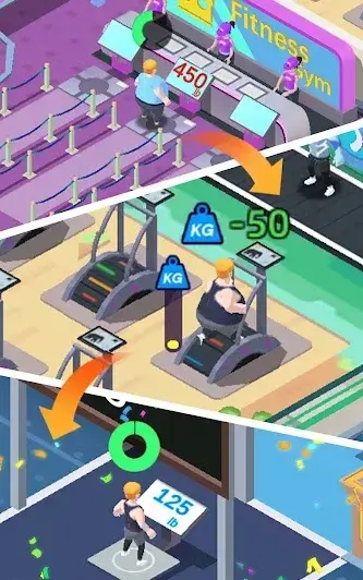 Fitness Club Tycoon - скриншот 1