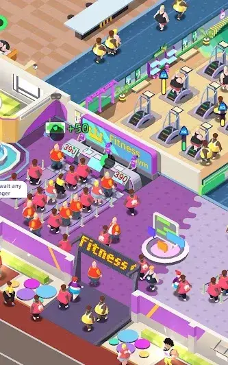 Fitness Club Tycoon - скриншот 2