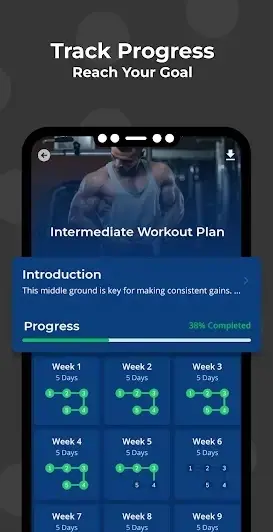 FitOlympia Pro - Gym Workouts - скриншот 6