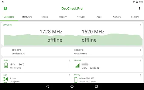 DevCheck Device & System Info - скриншот 8