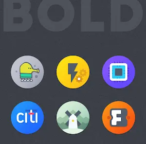 Bold Icon Pack - скриншот 1
