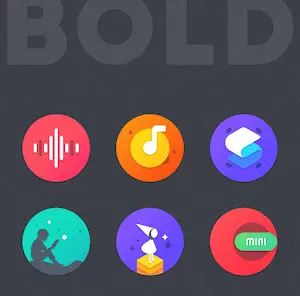 Bold Icon Pack - скриншот 3