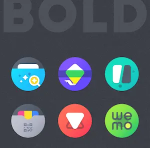 Bold Icon Pack - скриншот 4