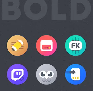 Bold Icon Pack - скриншот 6