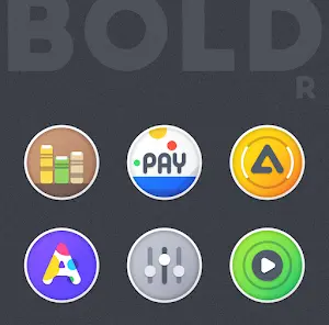 Boldr Icon Pack - скриншот 1