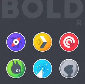 Boldr Icon Pack - скриншот 2