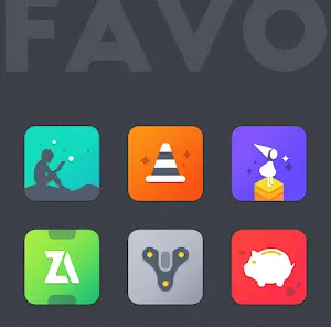Favo Icon Pack - скриншот 3