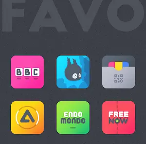 Favo Icon Pack - скриншот 4