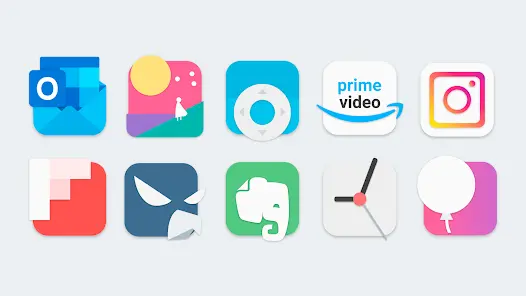 Flat Evo - Icon Pack - скриншот 3