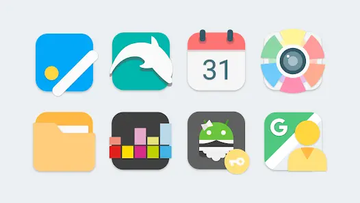 Flat Evo - Icon Pack - скриншот 4