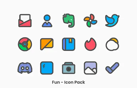 Fun - Icon Pack - скриншот 3