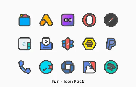 Fun - Icon Pack - скриншот 4