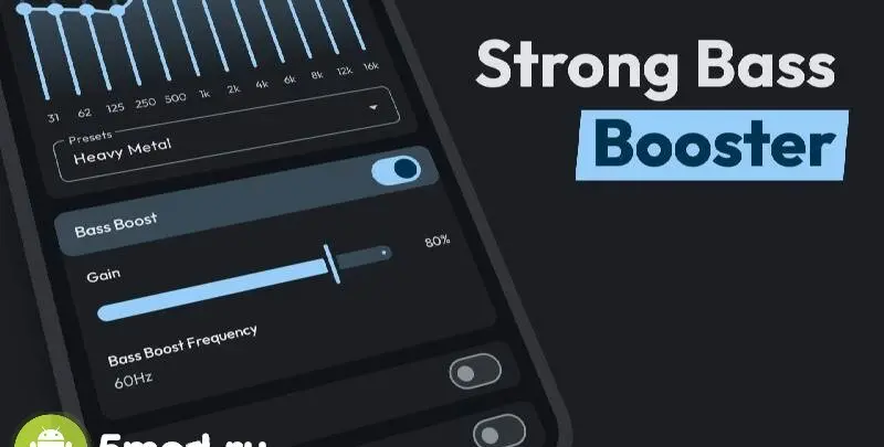 Flow Equalizer: Bass Booster - скриншот 3