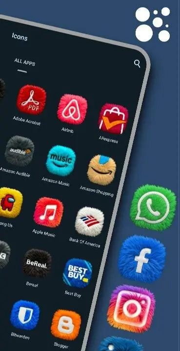 Fluffy Icons - One UI Style - скриншот 2