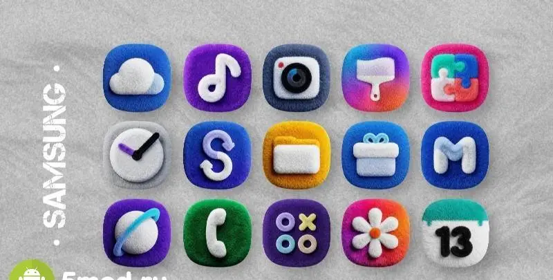 Fluffy OneUi Icons - скриншот 1