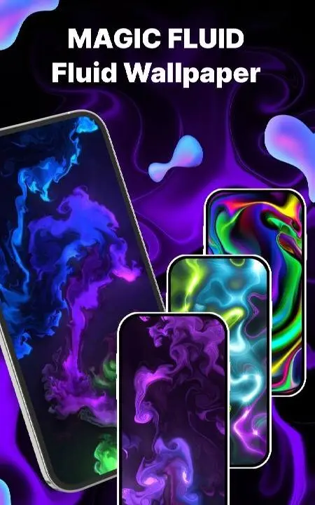 Fluid Wallpaper - Relax Slime - скриншот 1