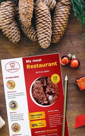 Flyers, Poster Maker, Design - скриншот 2